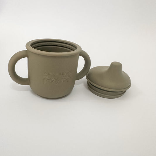 Silicone Sippy Cup | Sage