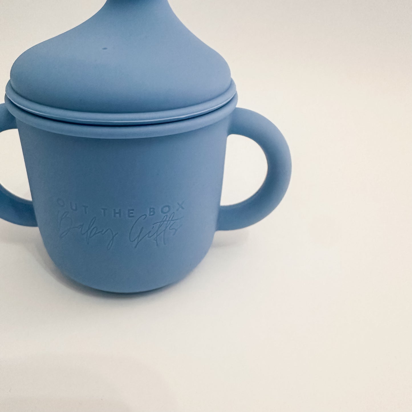 Silicone Sippy Cup | Light Blue