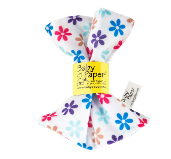 Baby Paper | Crinkle Toy | Flowers