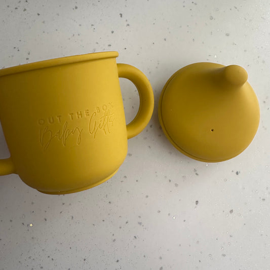 Silicone Sippy Cup | Mustard
