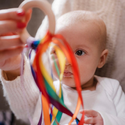 Rainbow Ribbon Ring | UKCA Tested