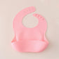 Silicone Feeding Bib | Baby Pink