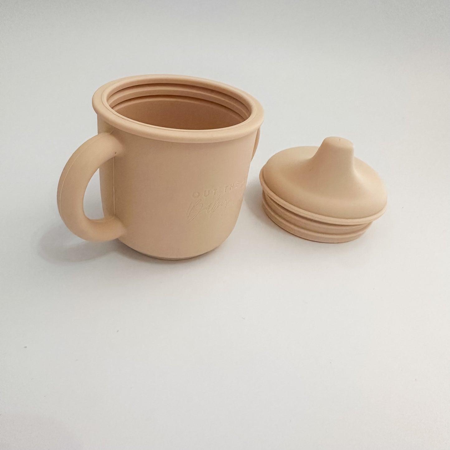 Silicone Sippy Cup | Cream