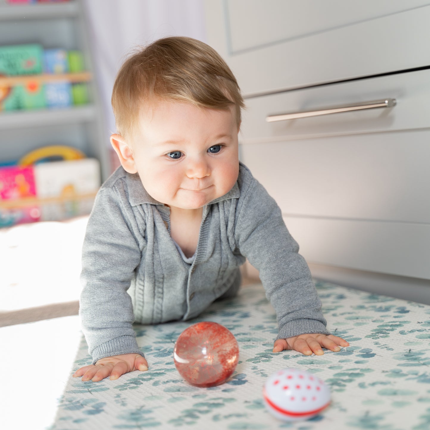 Sensory Rainbow Glitter Ball