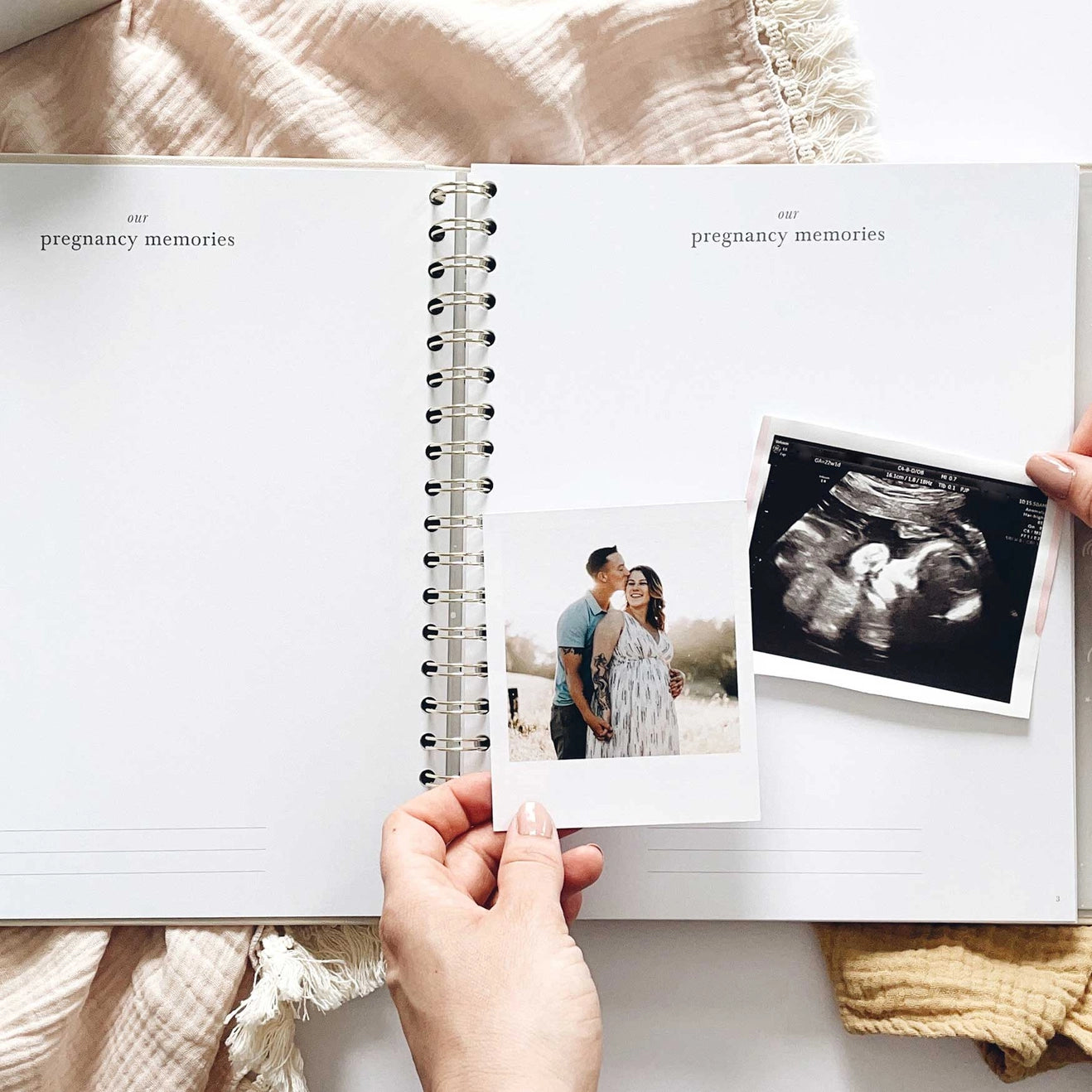 White My Pregnancy Journal