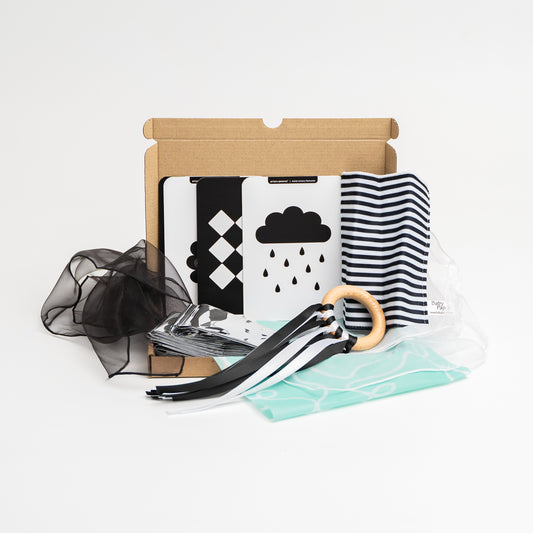 Monochrome Letter Box Sensory Set