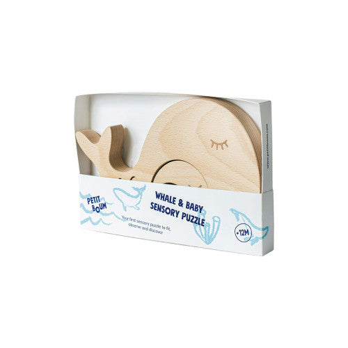 Whale and Baby Sensory Puzzle