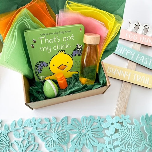 That's Not My Chick Easter Sensory Box