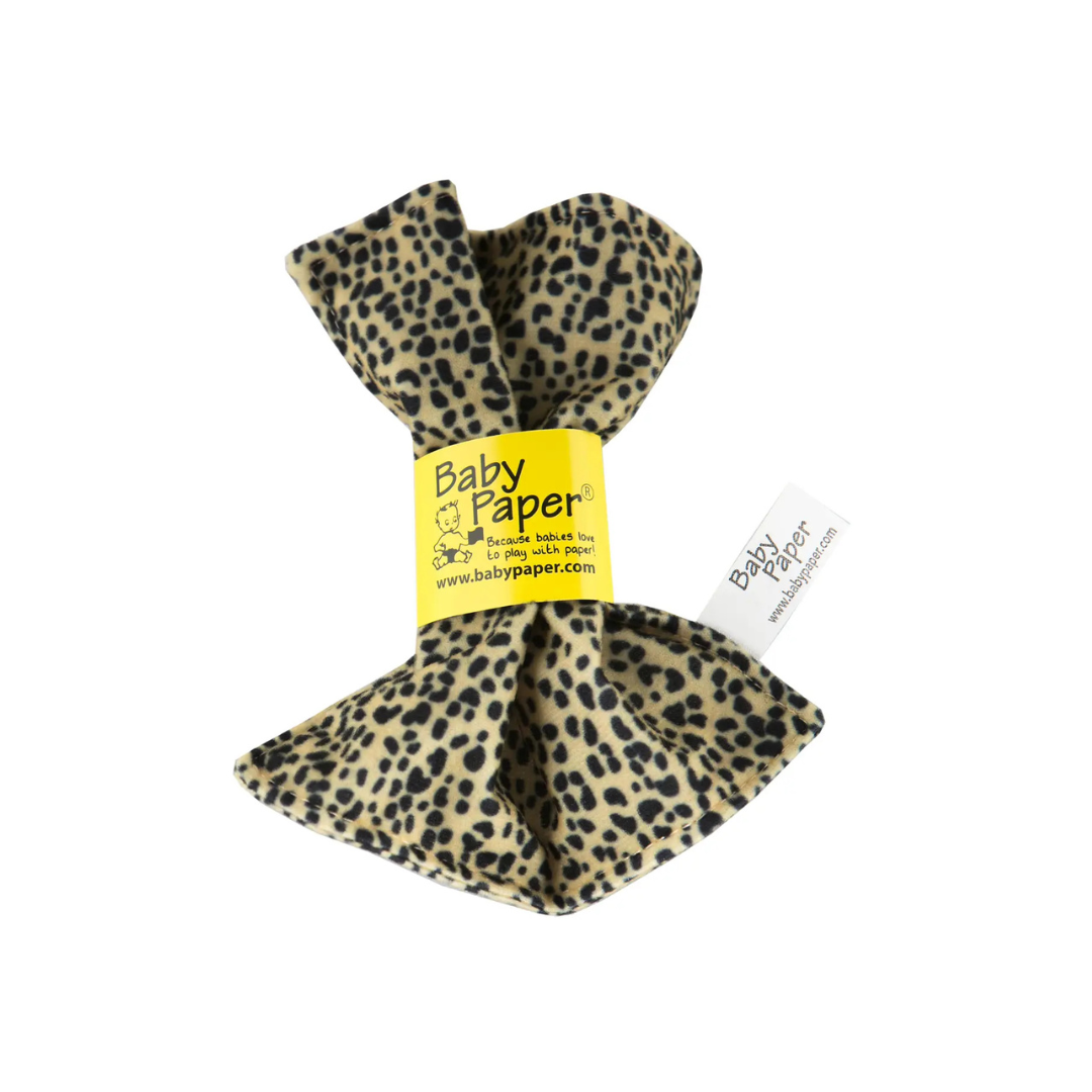Baby Paper | Crinkle Toy | Animal Print