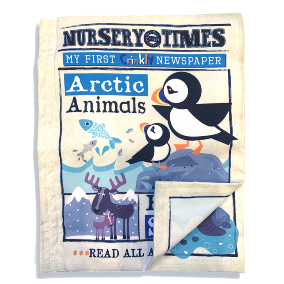 Nursery Times | Crinkly Newspaper | Arctic Animals