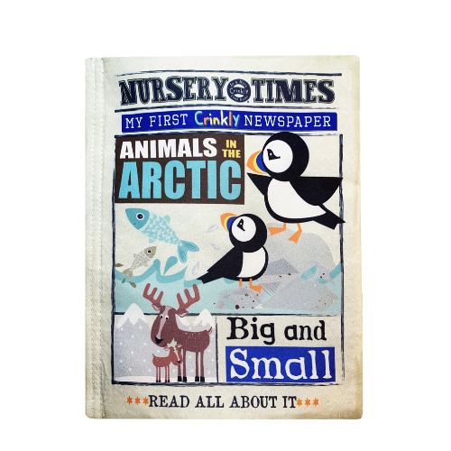 Arctic Animals - Crinkly Newspaper