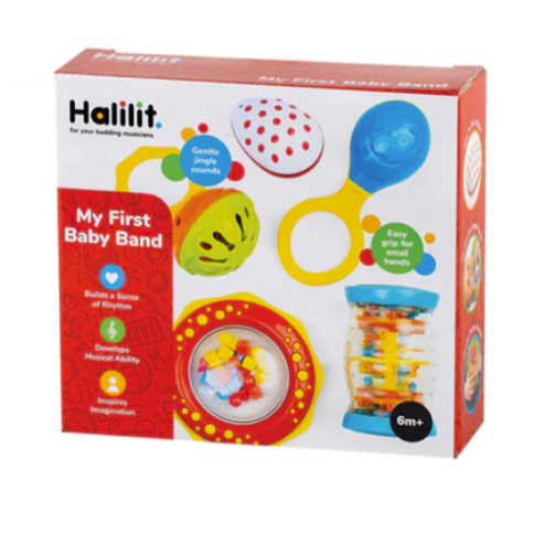 Halilit baby's first birthday clearance band musical instrument gift set