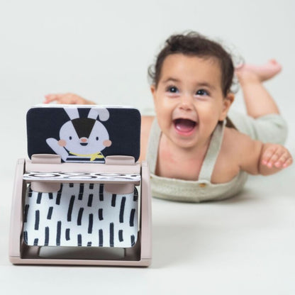 Black and White Spinning Book