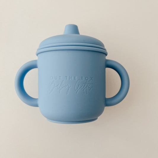 Silicone Sippy Cup | Light Blue