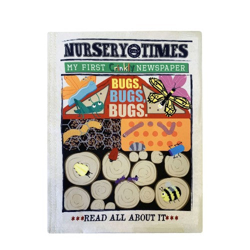 Bugs - Crinkly Newspaper