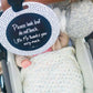 Pram Tag | Please Don't Touch Baby Sign | Germ Tag | Confetti Style