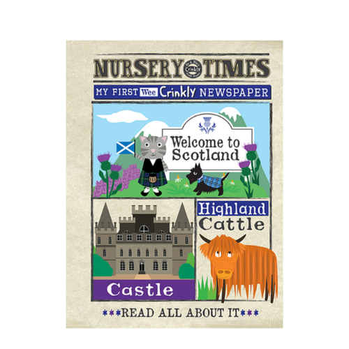 Welcome to Scotland - Crinkly Newspaper