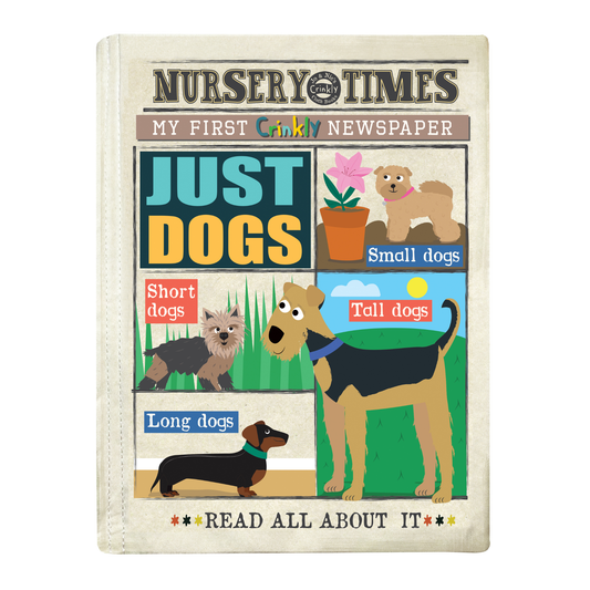 Just Dogs - Crinkly Newspaper