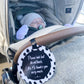 Pram Tag | Please Don't Touch Baby Sign | Germ Tag | Dalmatian