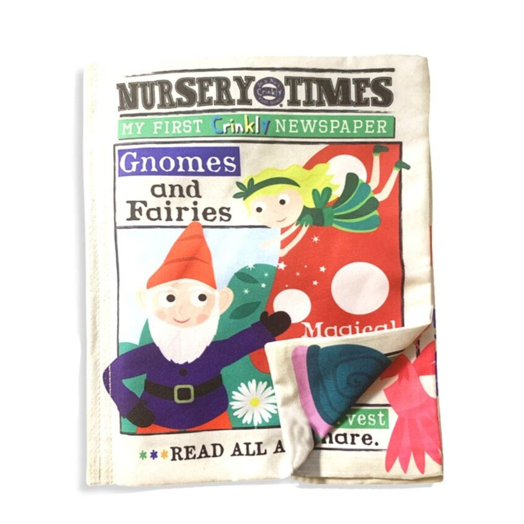 Gnomes and Fairies Crinkly Newspaper