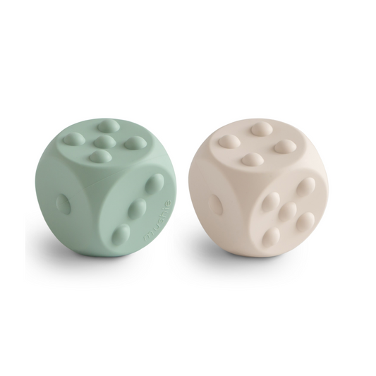 Dice Press Toy | 2 Pack Cambridge Blue & Shifting Sand