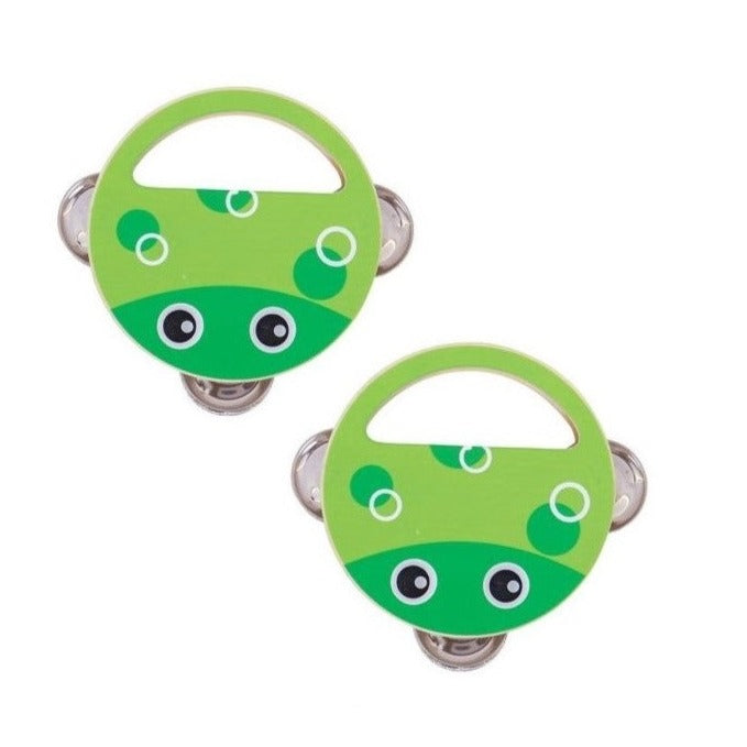 Frog Hand Shaker Tambourine