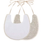 Vintage Style Bib - Leaf Print