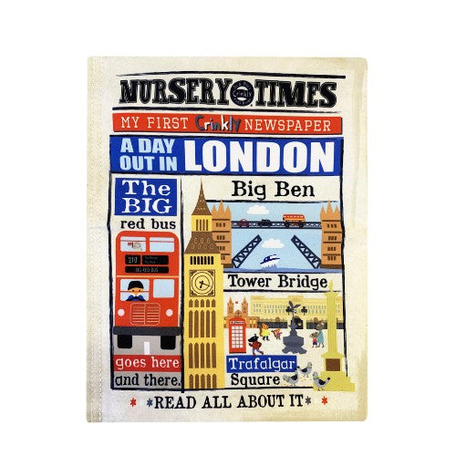 A Day Out In London - Crinkly Newspaper