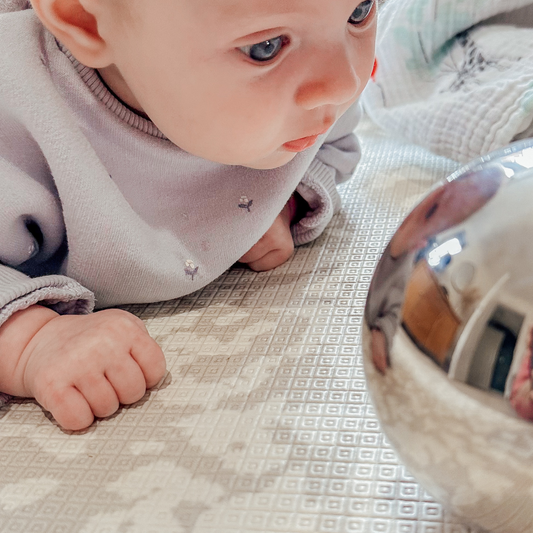 Sensory Reflective Silver Balls