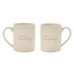 New Mummy and Daddy Cup Set