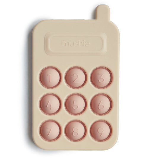 Mushie Phone Popper Press Toy | Blush