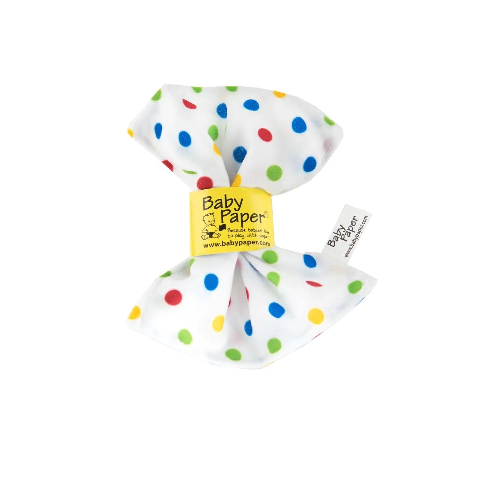 Baby Paper Crinkle Toy Polka Dots