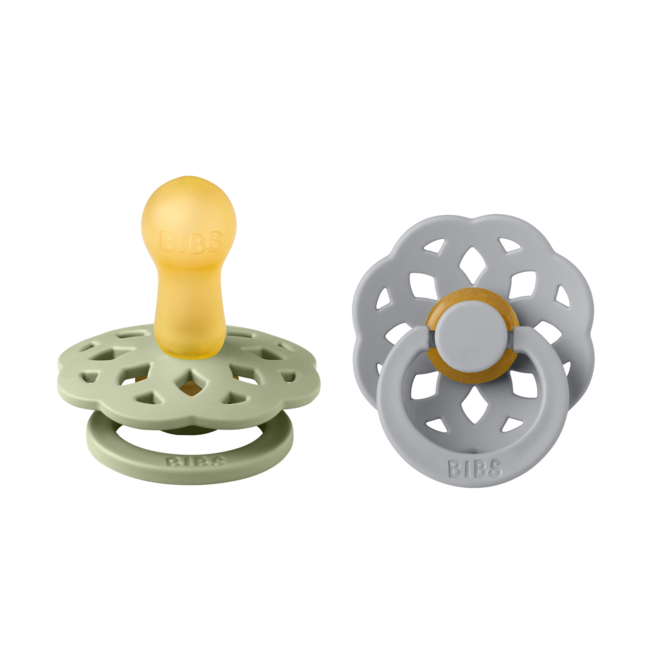 BIBs Boheme Dummies | 2 Pack | Sage & Cloud SIZE 1 ONLY