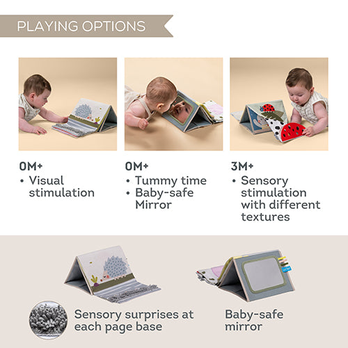 Tummy Time Sensory Book