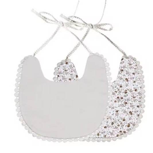 Vintage Style Bib - Small Floral