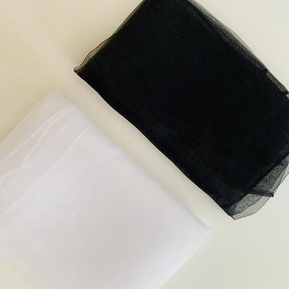 2 Pack Black and White Sensory Scarves | UKCA Tested