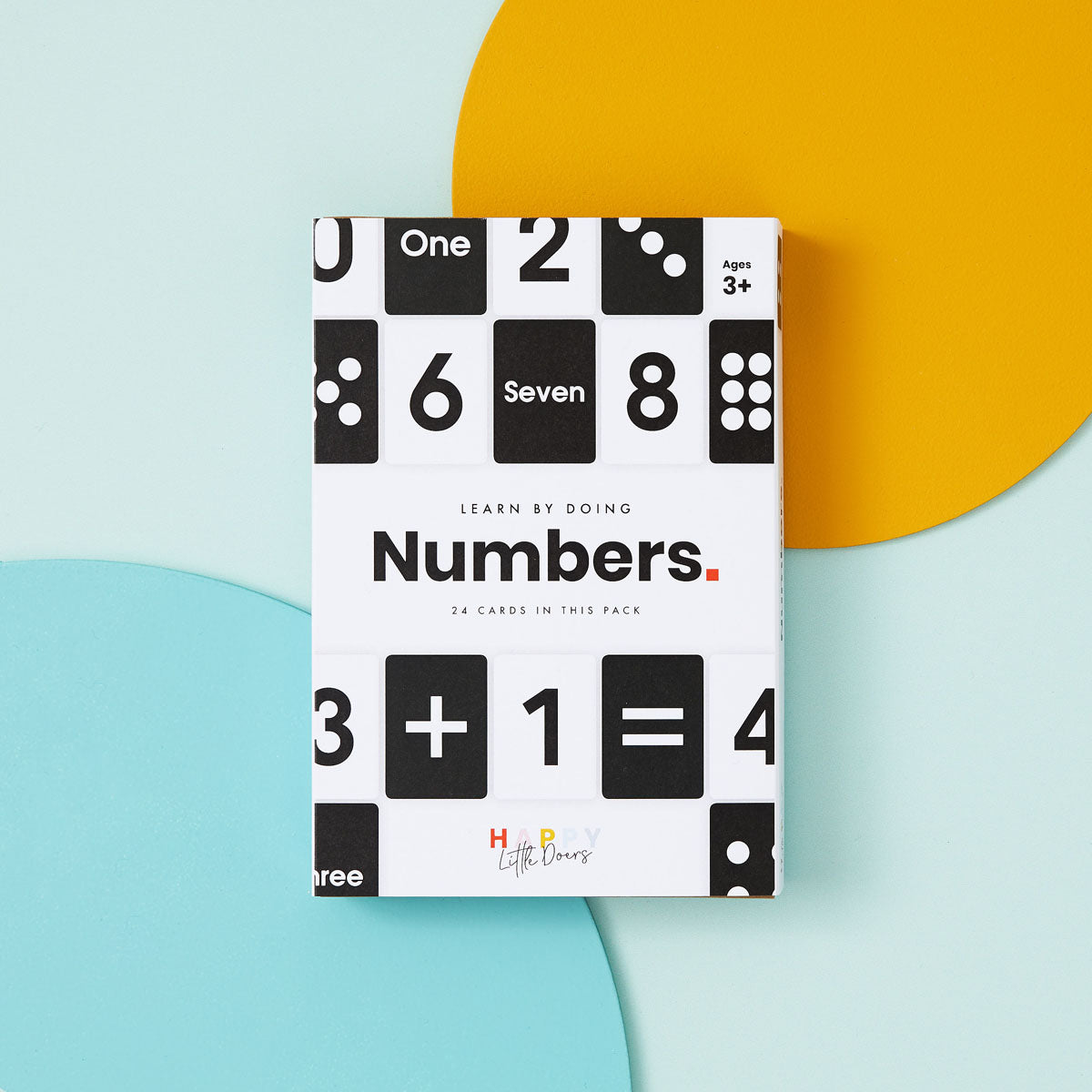 Monochrome Number Flashcards