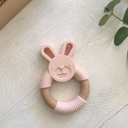 Bunny Silicone Teether | Various Colours