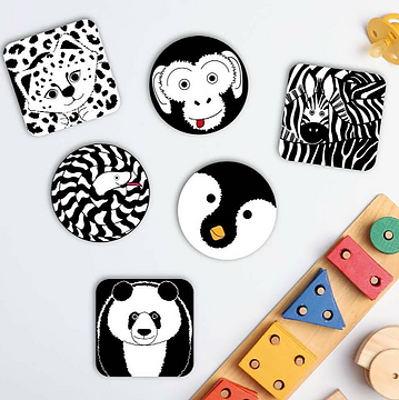 Block Sensory Decal Stickers | Animal Theme