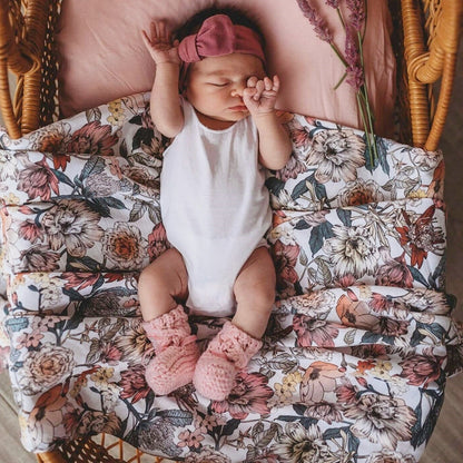 Australiana Floral Muslin Wrap