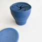 Snack Cup | Collapsible Snack Pot | Blue