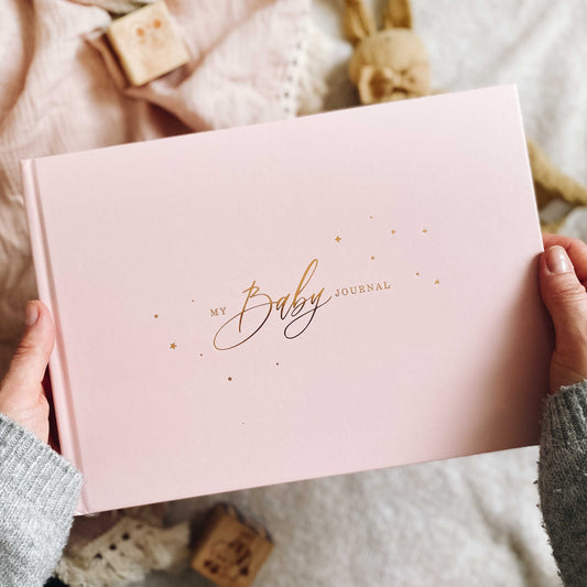 'My Baby Journal’ Pink Record Book