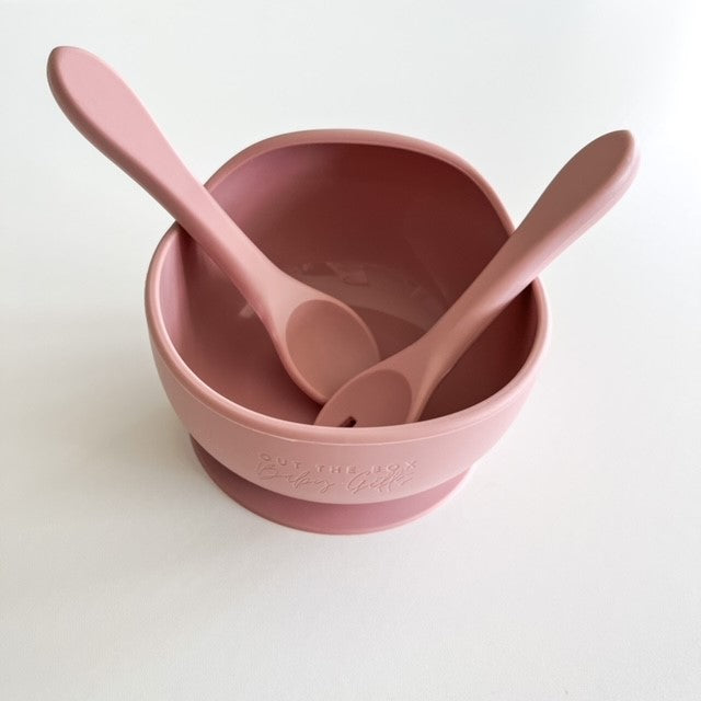 Bowl and Cutlery Set | Blush