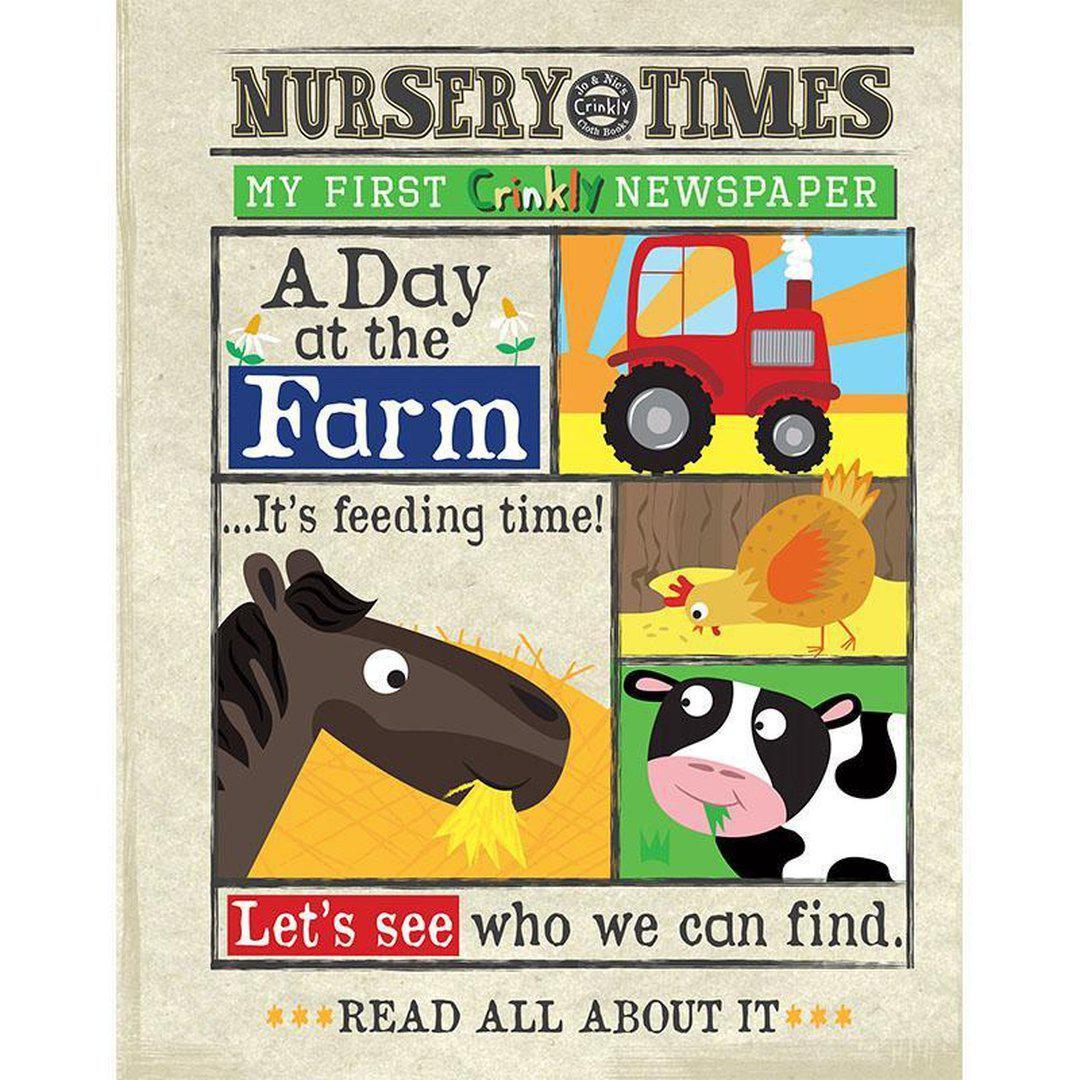 Nursery Times | Crinkly Newspaper | A Day At The Farm