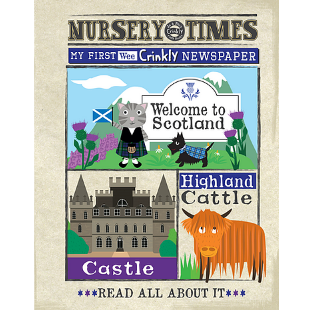 Nursery Times | Crinkly Newspaper | Welcome to Scotland