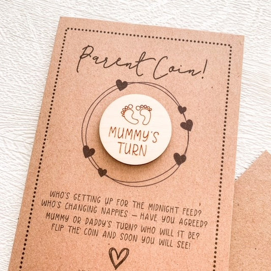 New Parent Decision Coin