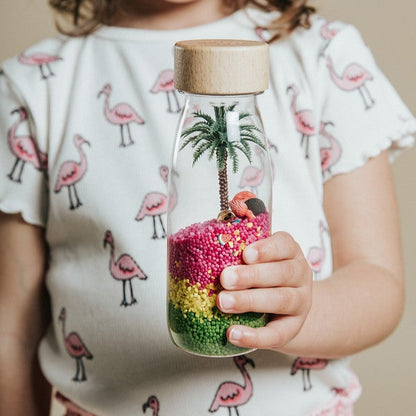 Flamingo Spy Sensory Bottle