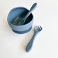 Bowl and Cutlery Set | Grey