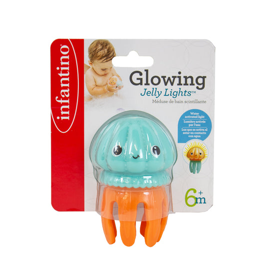 Infantino | Glowing Jelly Light | Bath Time Sensory