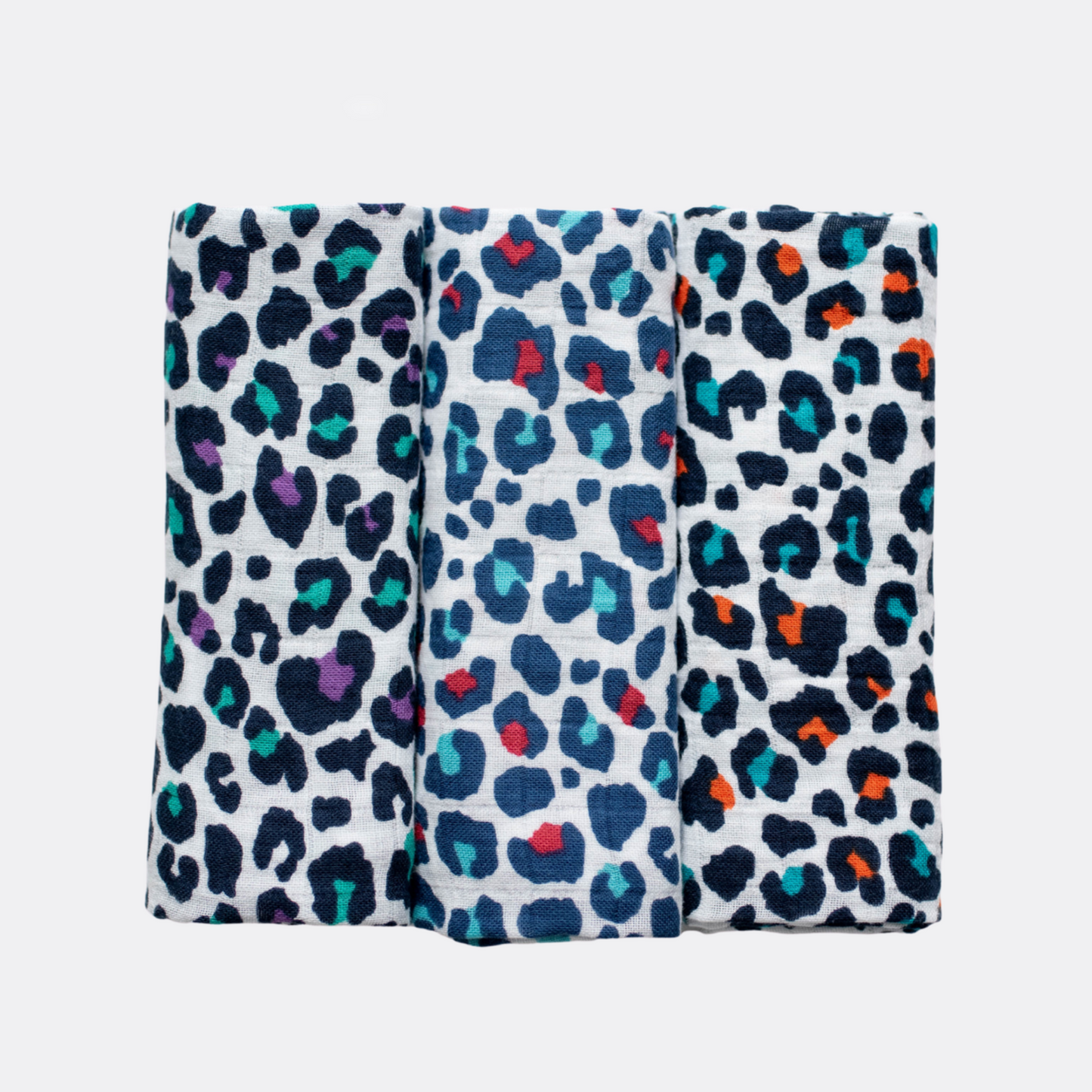 Etta Loves | 3 Pack Muslins - Animal Print 5m+